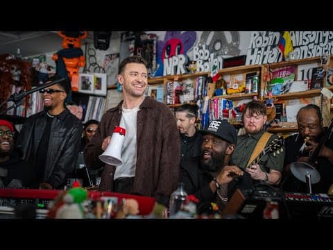 Justin Timberlake — NPR Music Tiny Desk Concert thumbnail
